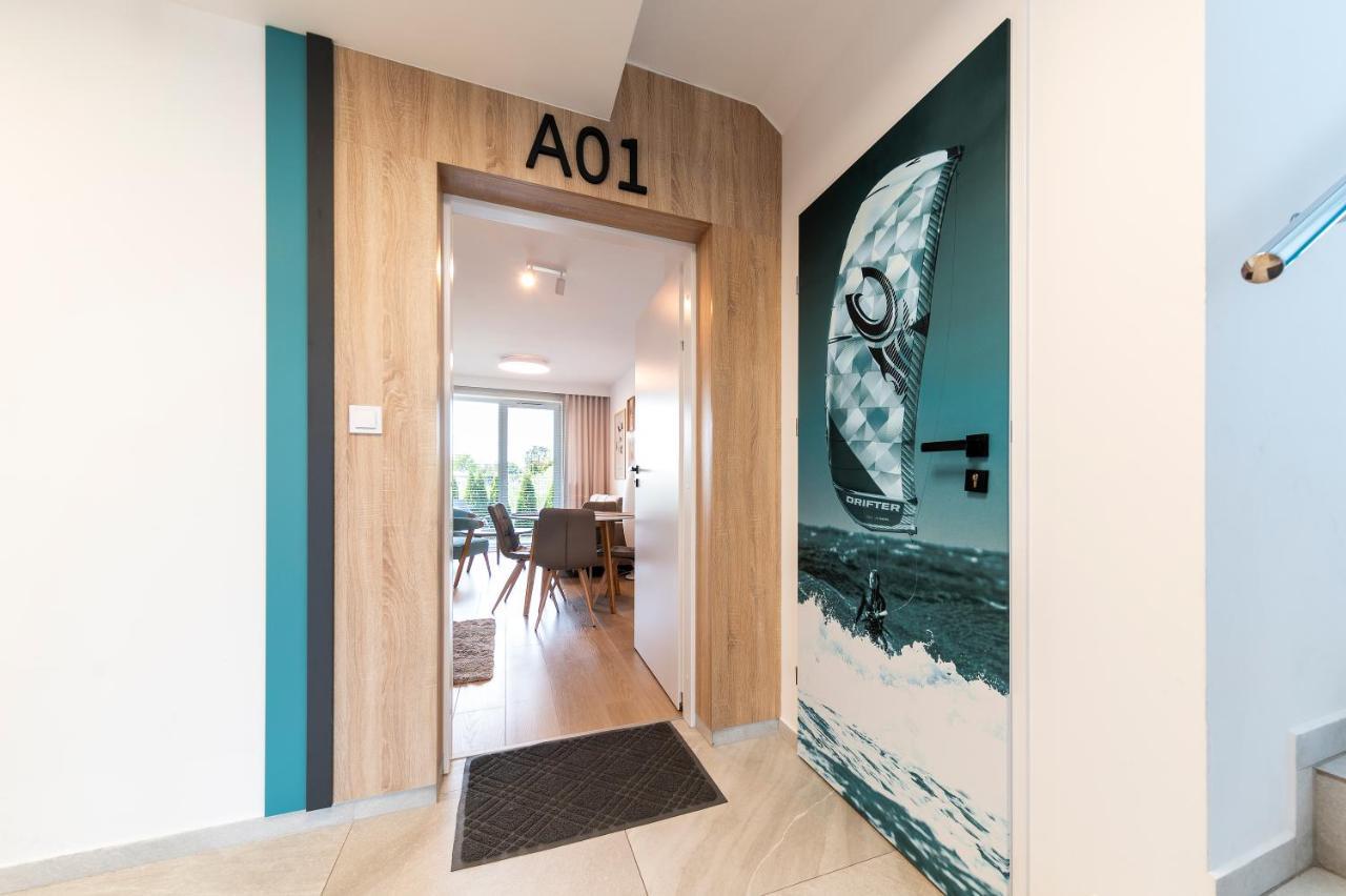 Blue Mare Posesja Kapitanska 70M Beach, Parking, Rowery Grzybowo  Exterior foto